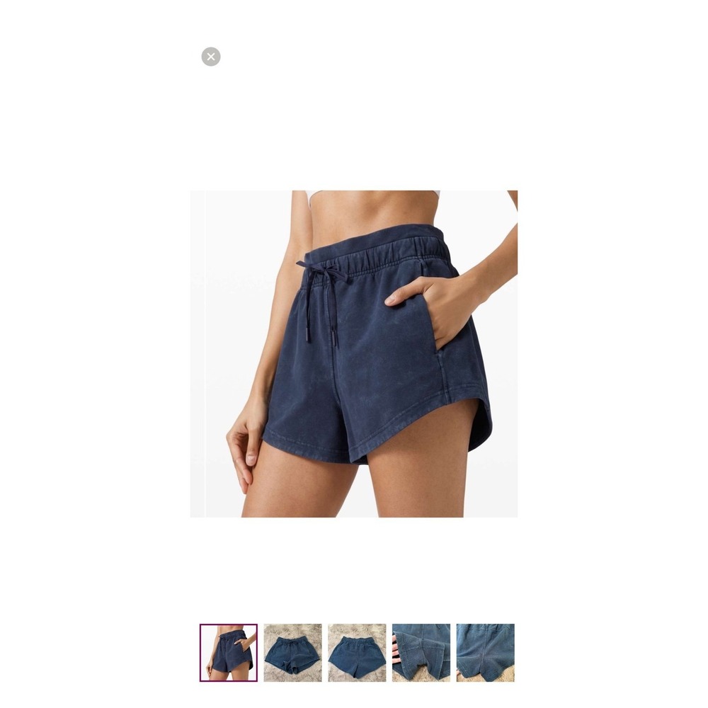 Lululemon Inner Glow Short 3" *Terry size 4